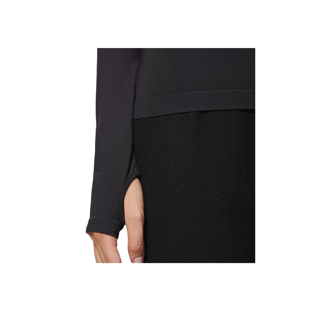 Women's Long Sleeve Top Black