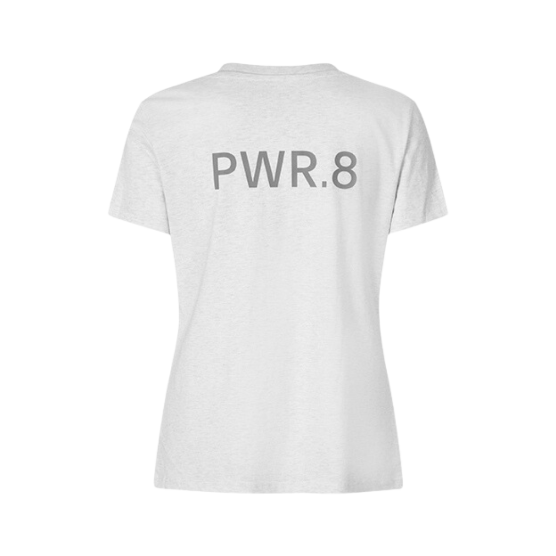 Cream PWR.8 Heather T-shirt - – Grey STUDIO Female