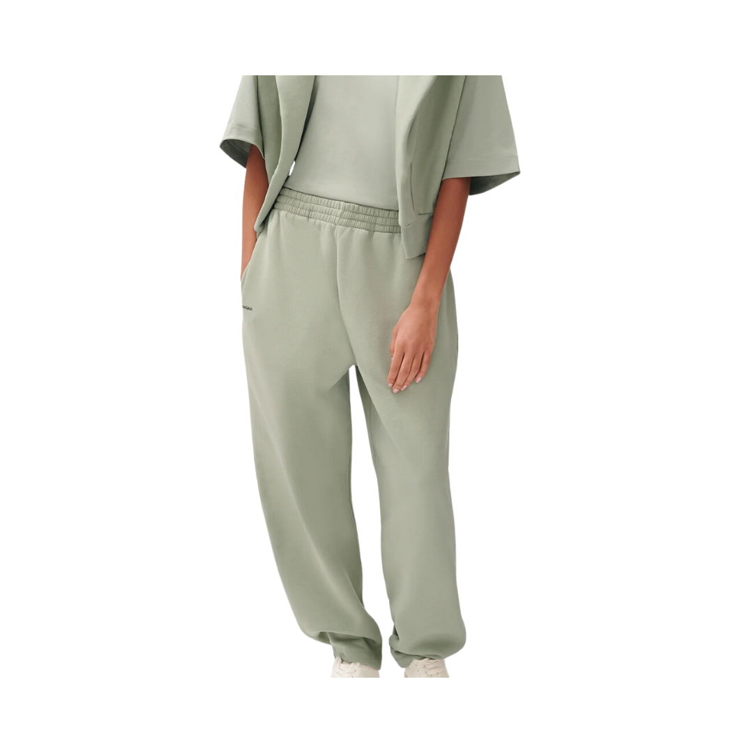 DNA Barrel Leg Track Pants Moss Green