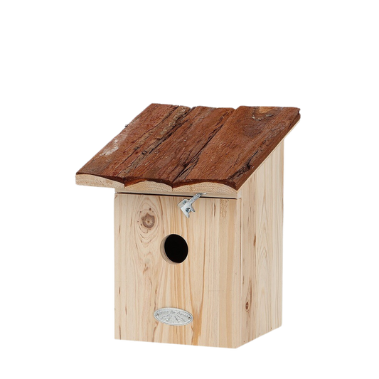 Bird house - Bark Roof