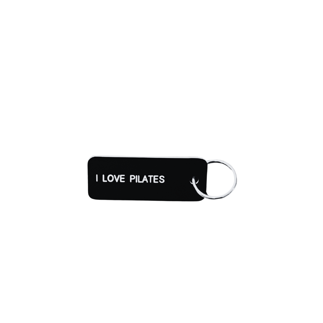 Keytag "I Love Pilates"
