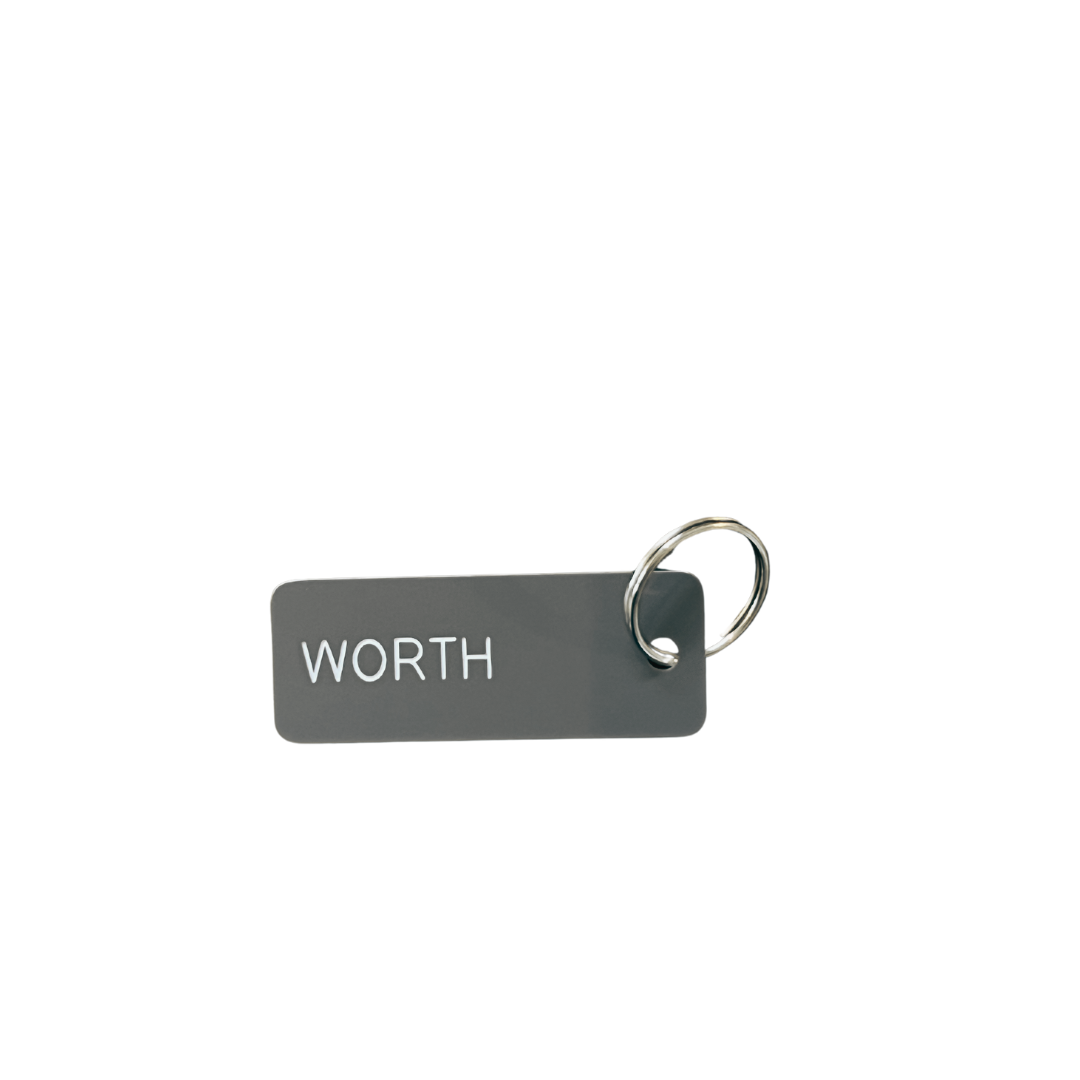 Key tag "Worth"