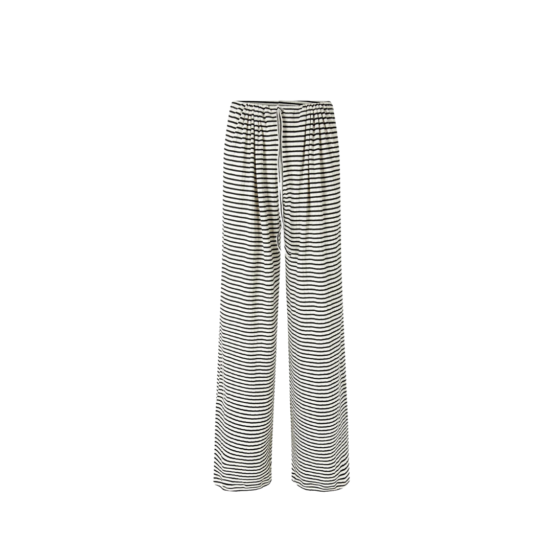 NPS Nova Pants Stripes Ecru/Black