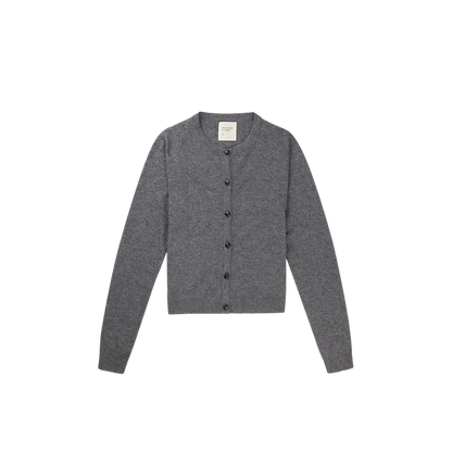 Women's O-Cardigan - Heather Grey