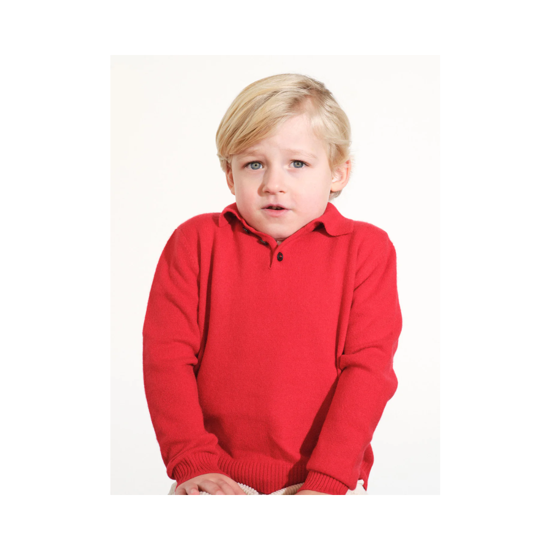 Kids Polo - Red