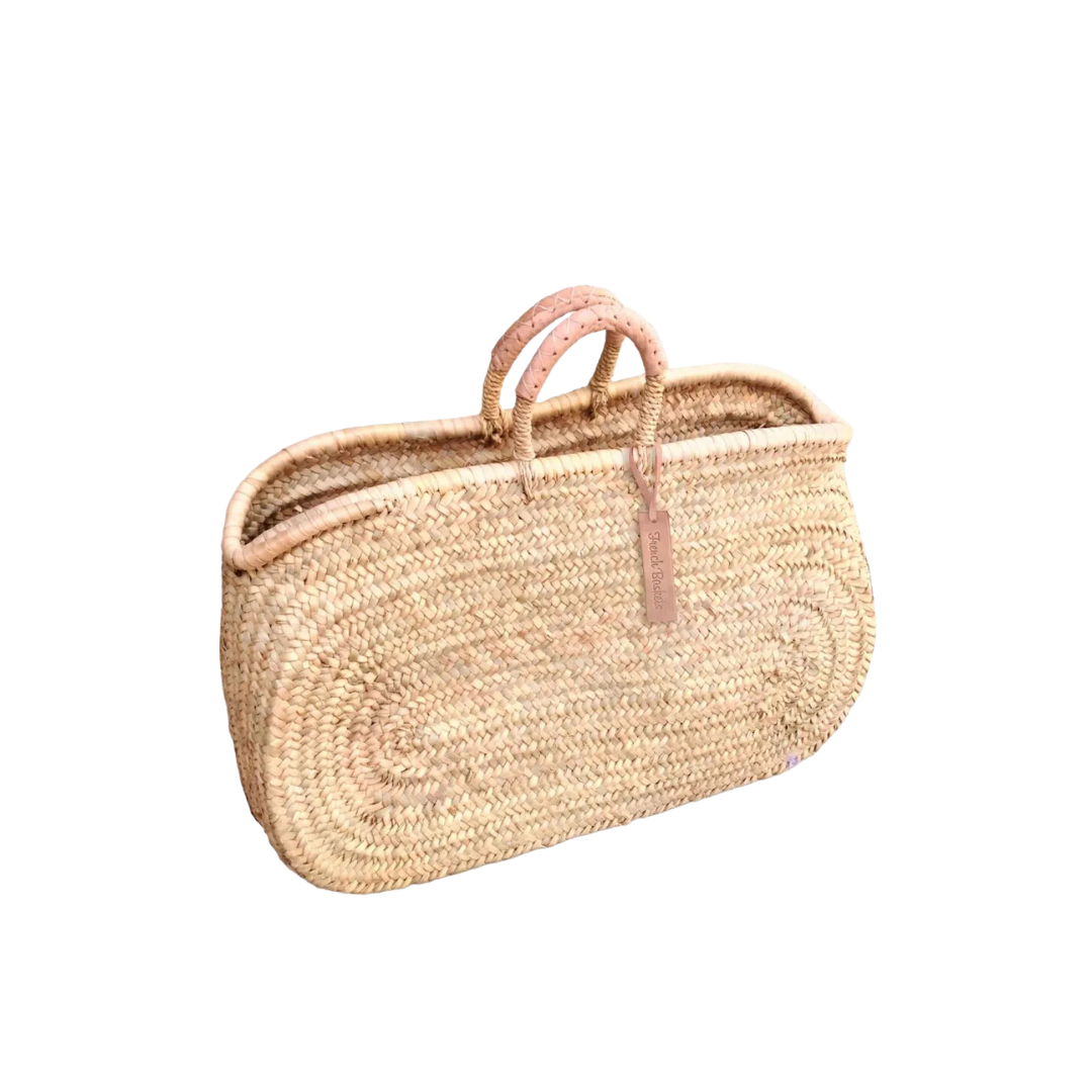 Bucket Basket Bag Straw