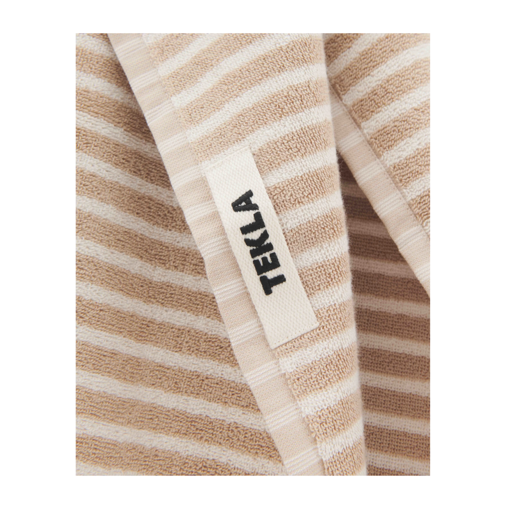 Bath Towel - Ivory Stripes